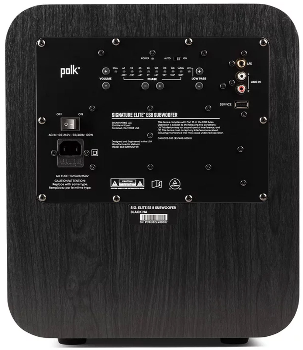 Polk Audio Signature Elite ES8 SUB